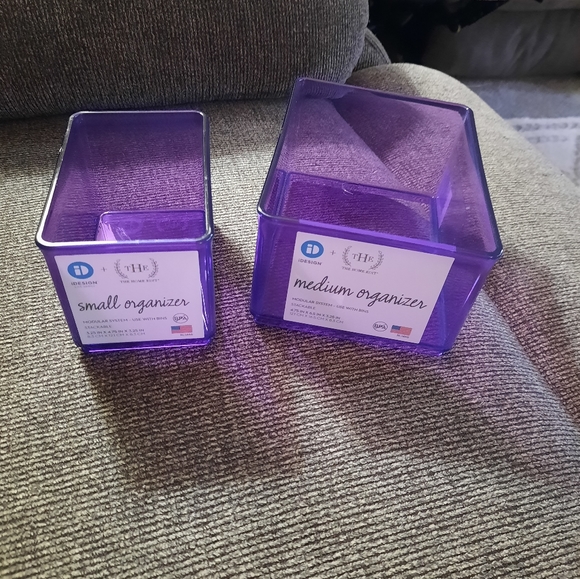 The Home Edit Storage & Organization The Home Edit Purple Small Medium Bins Poshmark